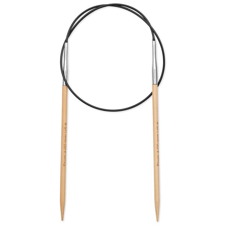 Circular knitting needle Prym 1530, bamboo, 60cm, 4.00mm