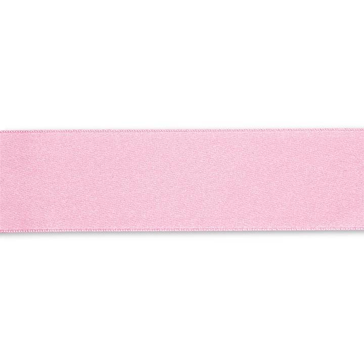 Атласная лента, 38мм, розовая