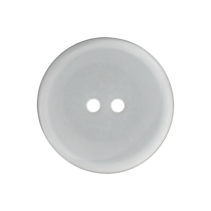 Bouton Polyester 4-Trous 20mm blanc