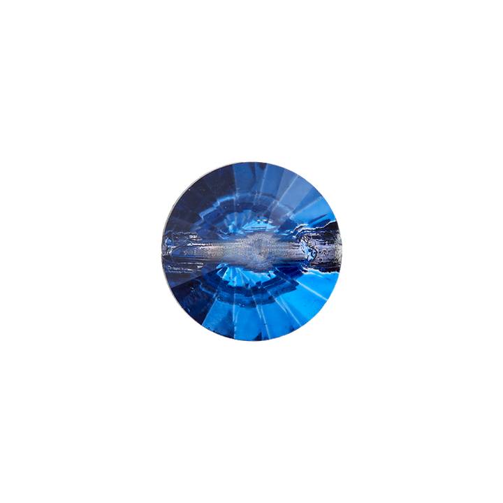 Пуговица из полиэстера, на ножке, 10 мм, синий цвет