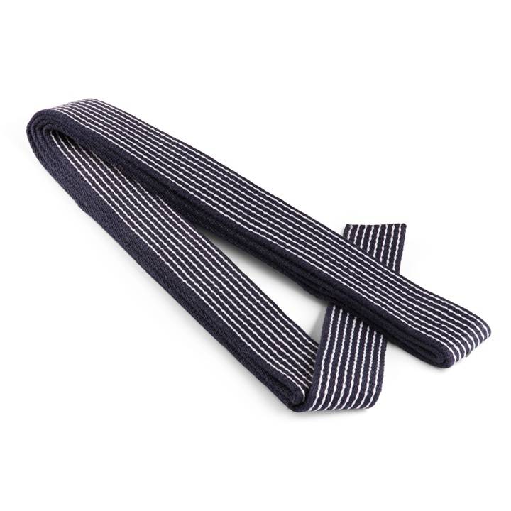 Strap for bags 40 mm blue/white striped