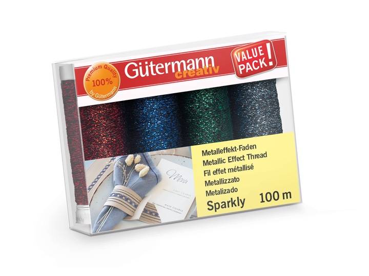Sewing thread Set Sparkly, 100 m