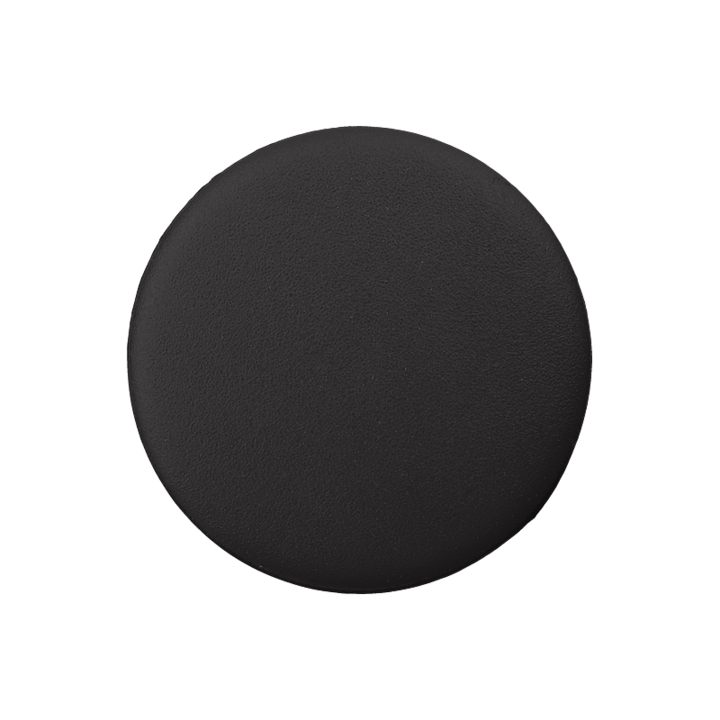 Polyesterknopf Öse, 25mm, schwarz