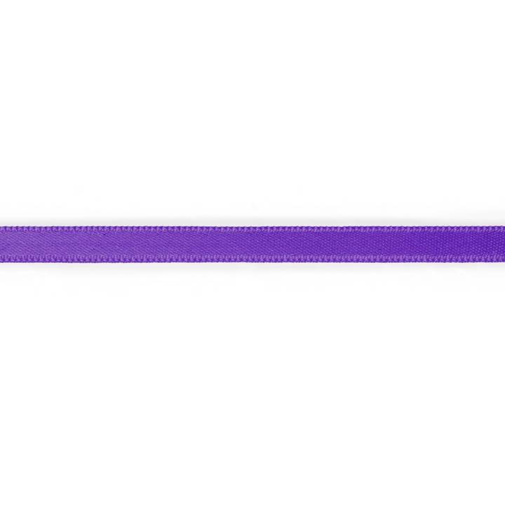 Атласная лента, 6мм, фиолетовая