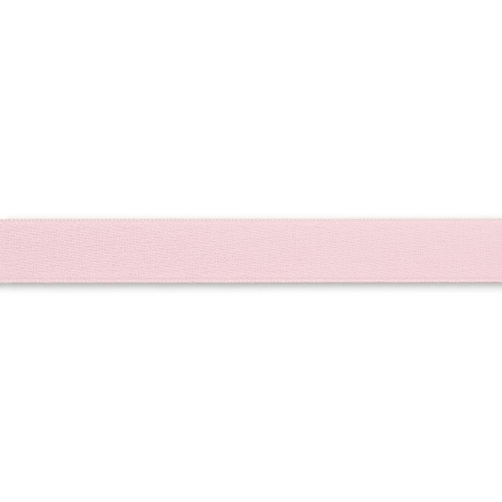 Атласная лента, 15мм, светло-розовая