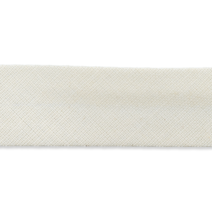 Baumwoll-Schrägband, 20mm, creme