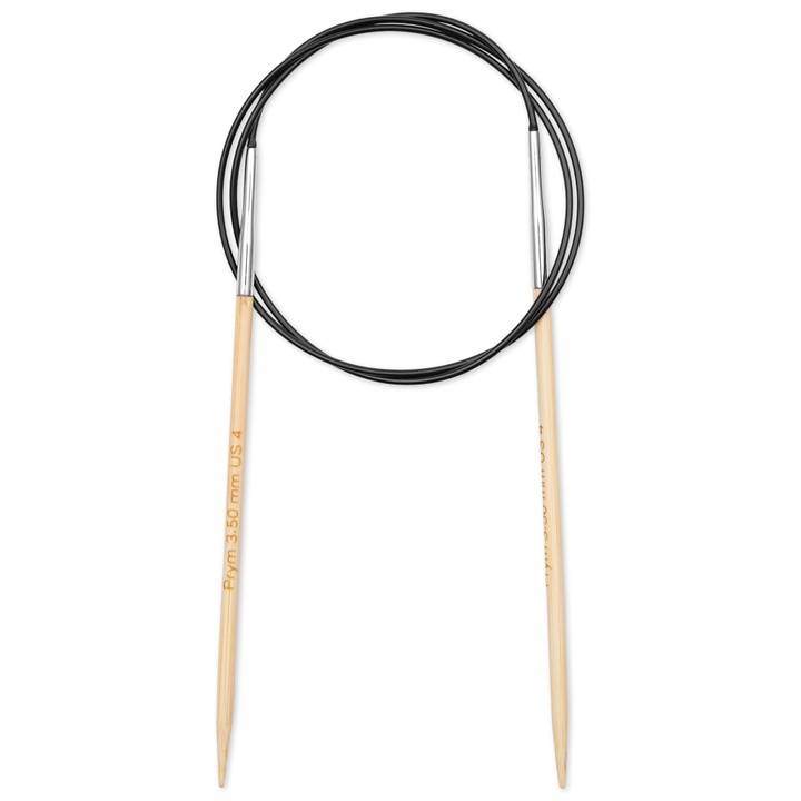 Aiguille à tricoter circulaire Bambou Prym 1530, 80cm, 3,50mm