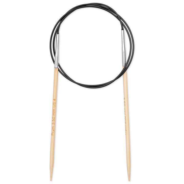 Circular knitting needle Prym 1530, bamboo, 80cm, 3.50mm