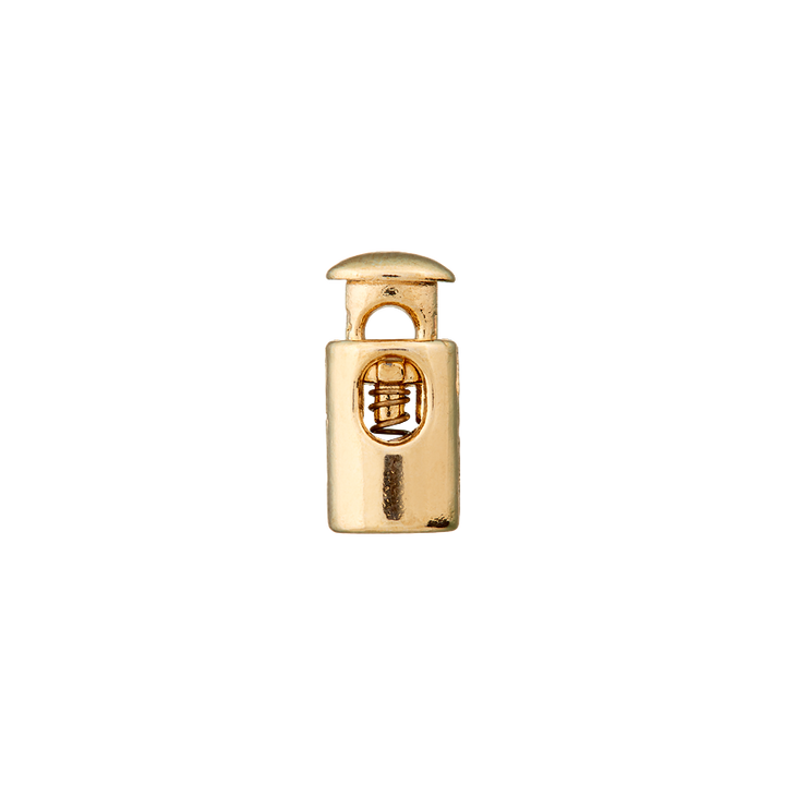 Kordelstopper/Durchlass 5mm, 20mm, gold