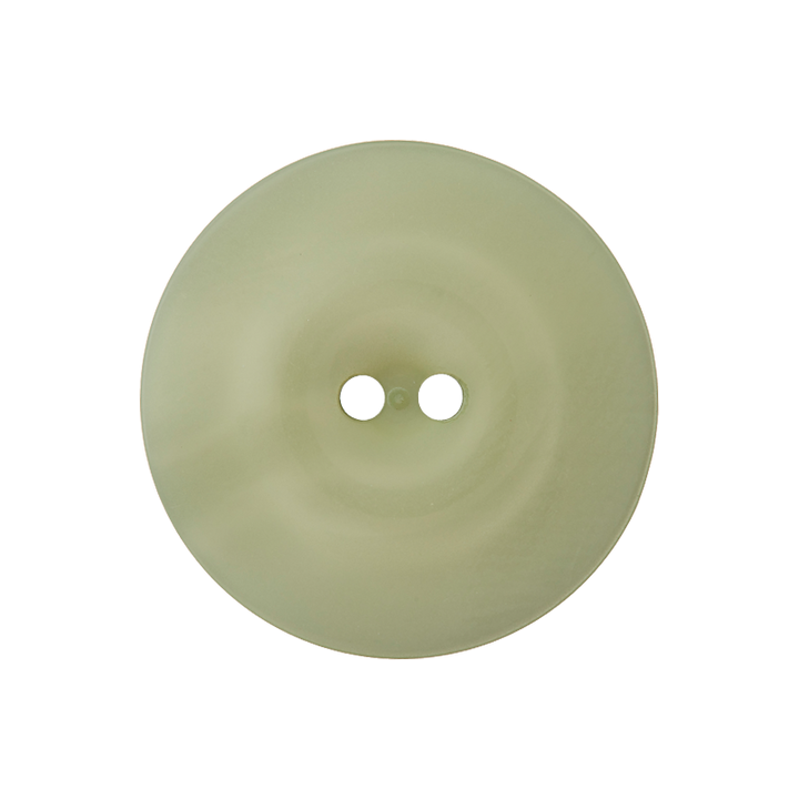 Polyester button 2-holes 25mm  light green