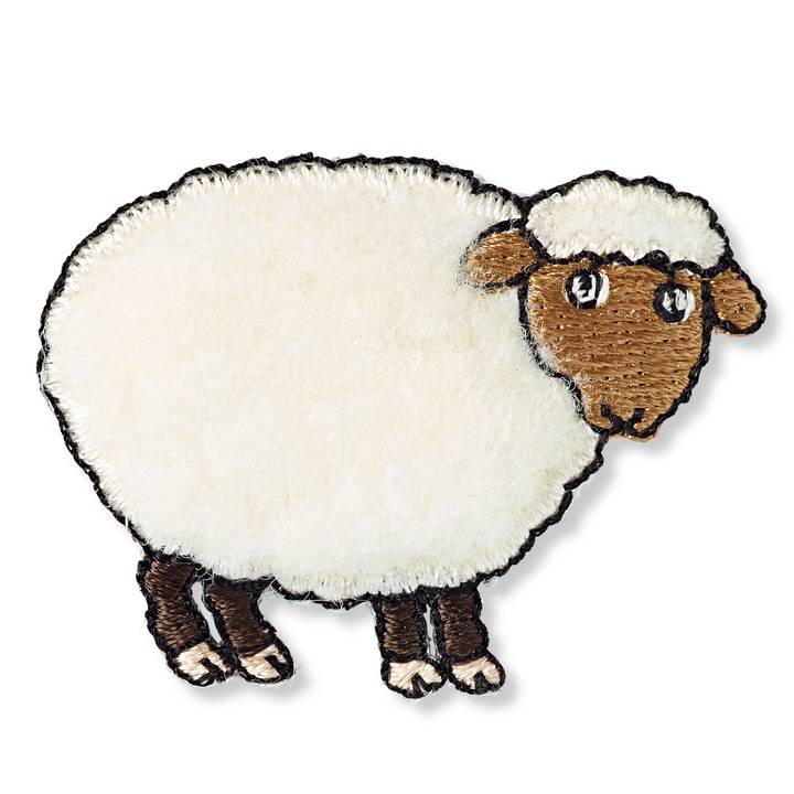 Applique sheep, small