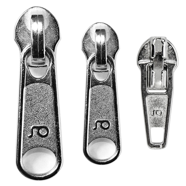 Zip puller 5mm silver