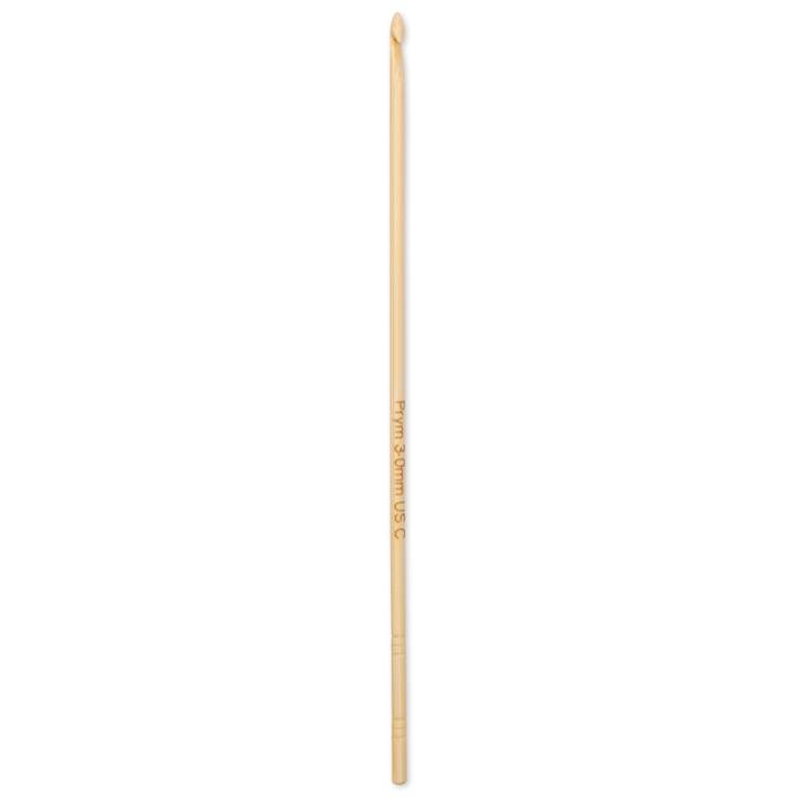 Crochet hook bamboo Prym 1530, 15cm, 3.00mm