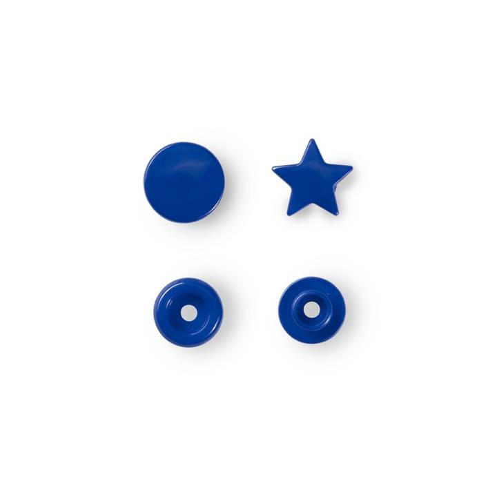 Непришивные кнопки ʹColor Snapsʹ, звезда, цвета королевский синий