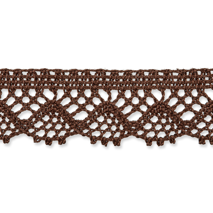 Lace, 23mm, dark brown