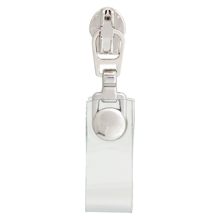 Reißverschluss-Schieber, transparent, 30mm, transparent