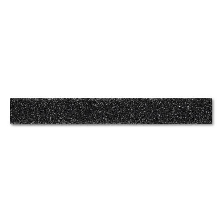 Loop tape, self-adhesive, 20mm, black