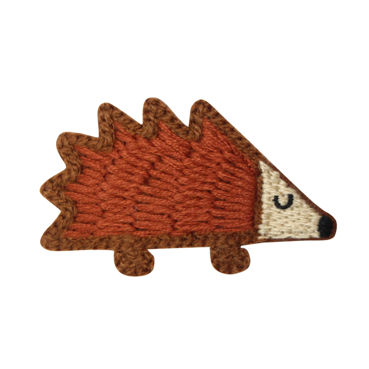 Appliqué Hedgehog brown