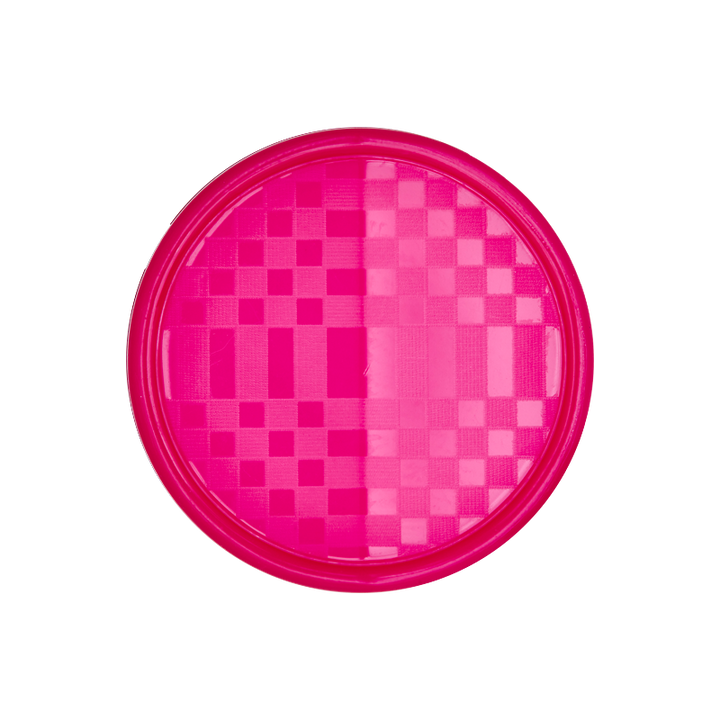 Polyesterknopf Öse, 19mm, pink