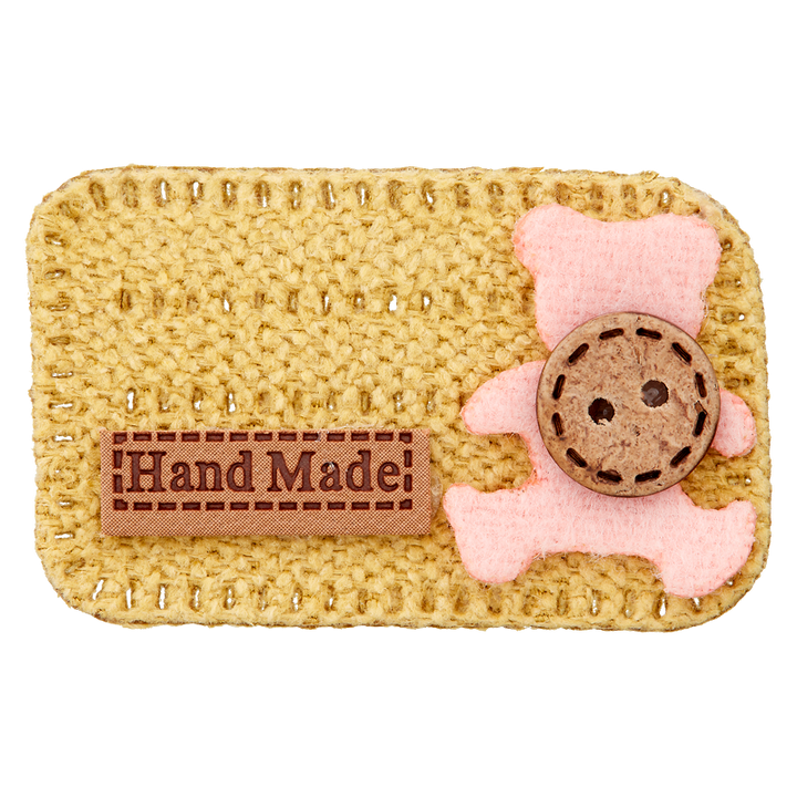 Accessoire Rectangle, Teddy, Hand Made