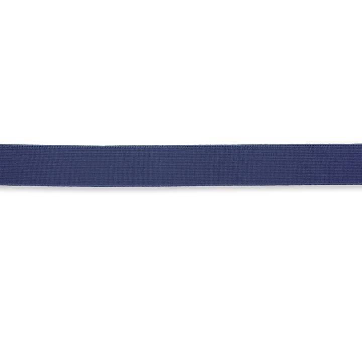 Ruban élastique fort, 25mm, bleu marine, 10m