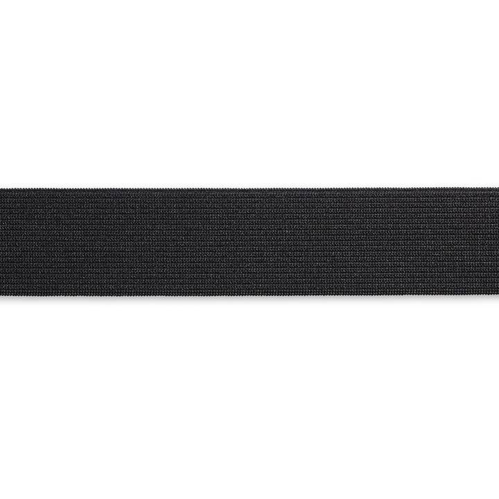 Мягкая эластичная лента, 30мм, черного цвета, 50м