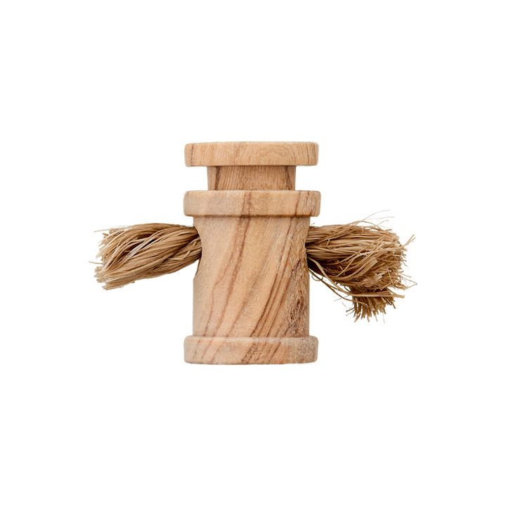 Kordelstopper Holz/Durchlass 5mm