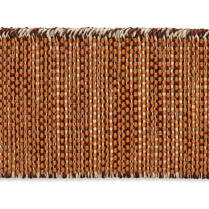 Elastic ribbon, 40mm, light brown