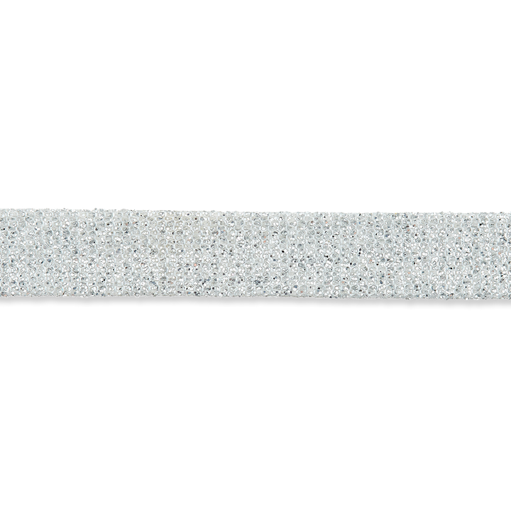 Тканая лента, 20 мм, серебристый цвет