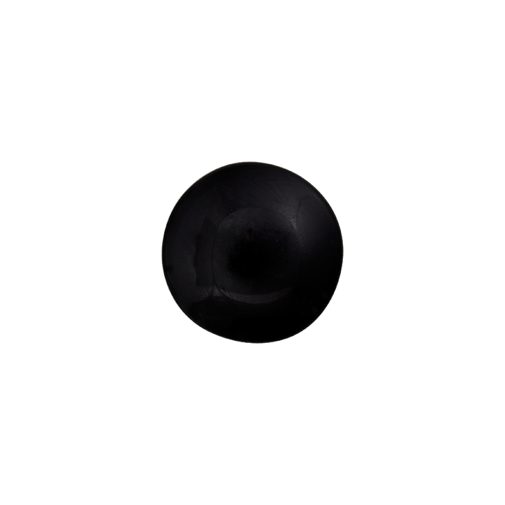 Bouton oeil en verre 8mm noir