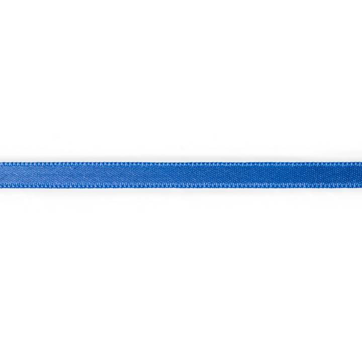Атласная лента, 6мм, ярко-синего цвета