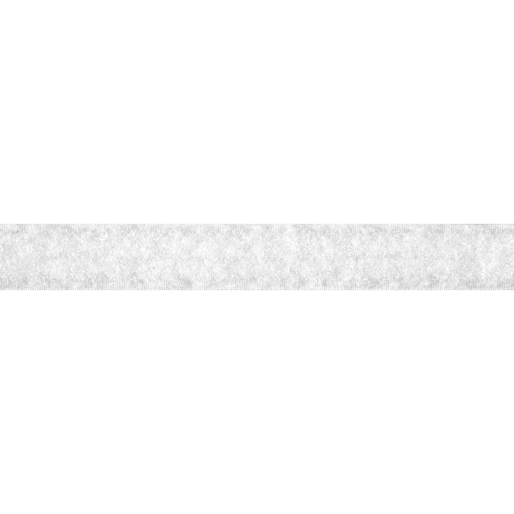 Ruban auto-agrippant partie velours, 50mm, blanc