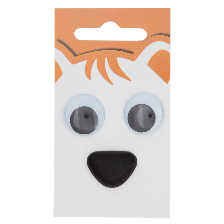 Card wiggly eyes/animal nose