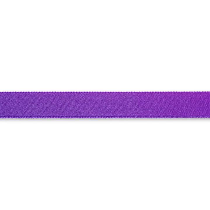 Атласная лента, 15мм, фиолетовая