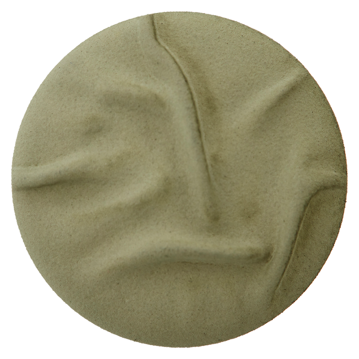 Polyester button shank, 28mm, light olive