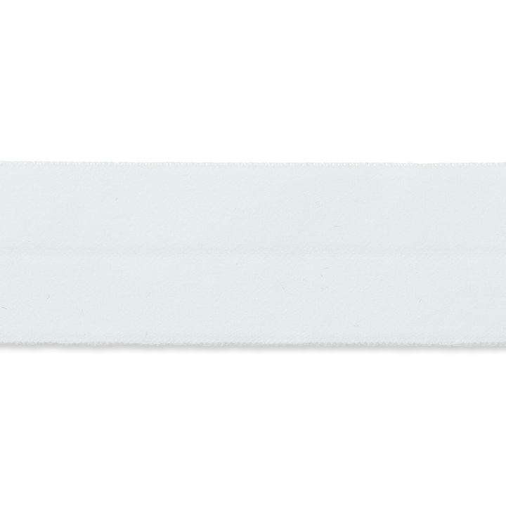 Elastisches Einfassband, 20mm, weiß