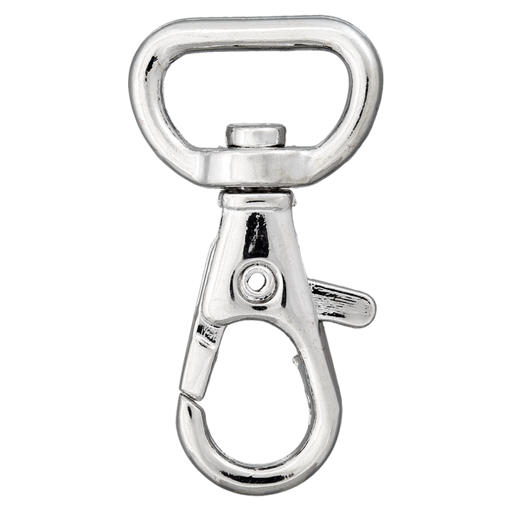 Snap hook 15mm silver