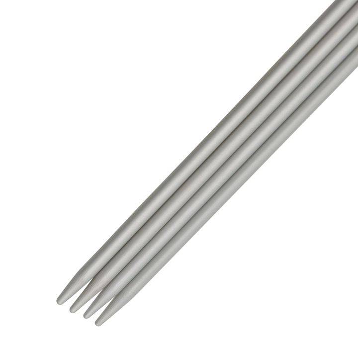Double-pointed knitting needles, 40cm, 3.00mm, pearl grey