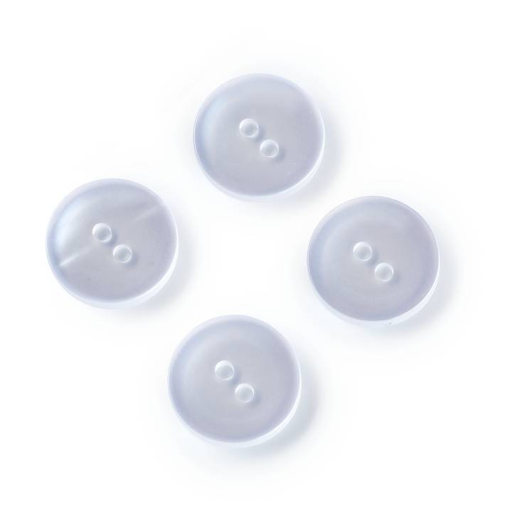 Boutons pour blouses et pyjamas, 18mm, nacre