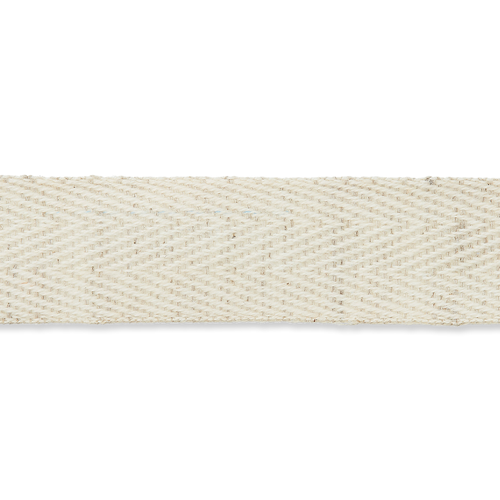 Тесьма ременная "Ёлочка", 15 мм, кремовый цвет