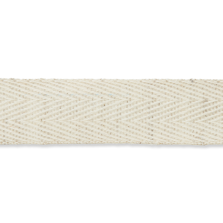 Fischgratband, 15mm, creme