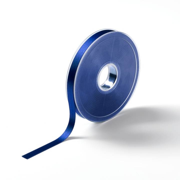 Satin ribbon, 10mm, royal blue
