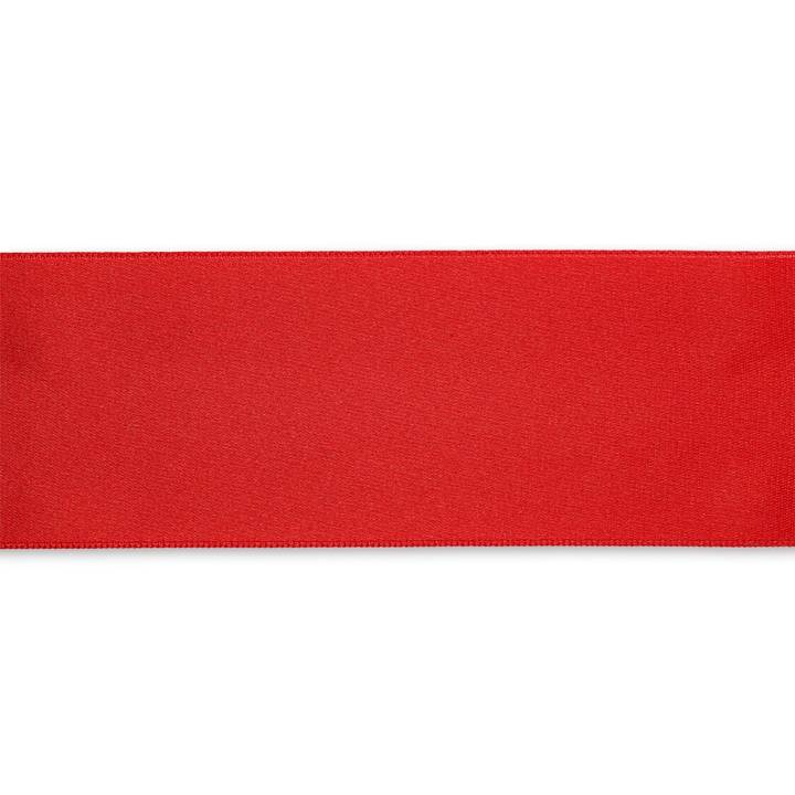 Satin ribbon, 50mm, red