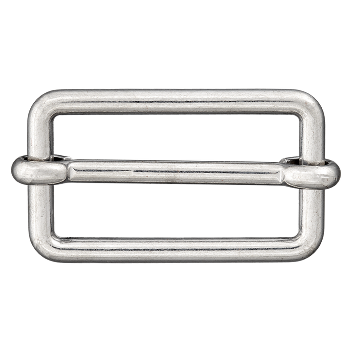 Metal buckle 40mm silver