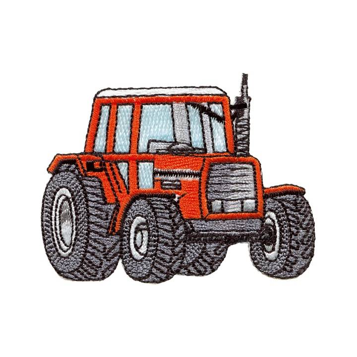Motif décoratif Tracteur, rouge 