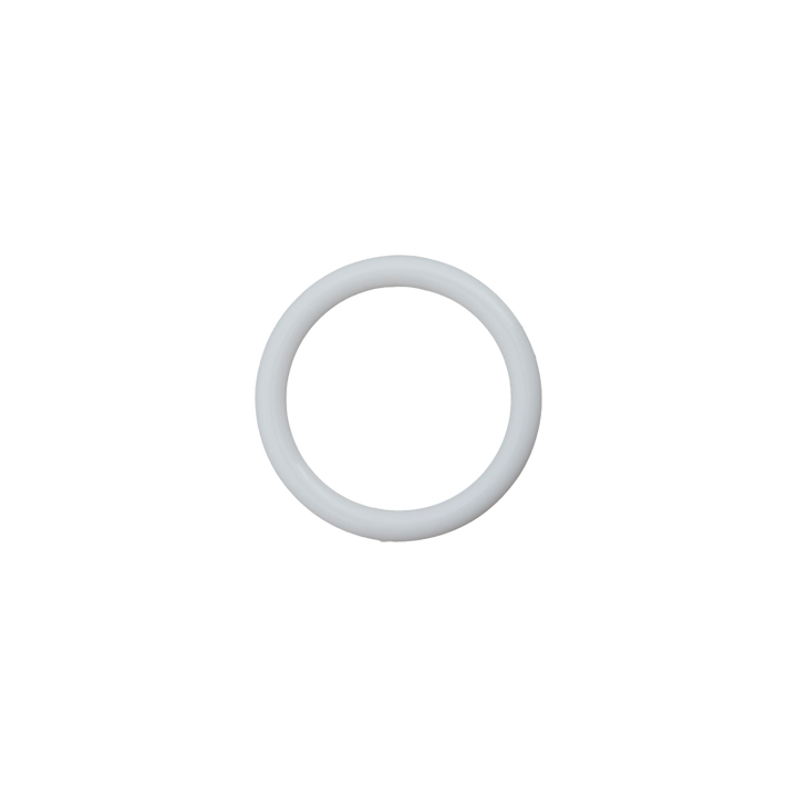 Кольцо, 13 мм, белый цвет