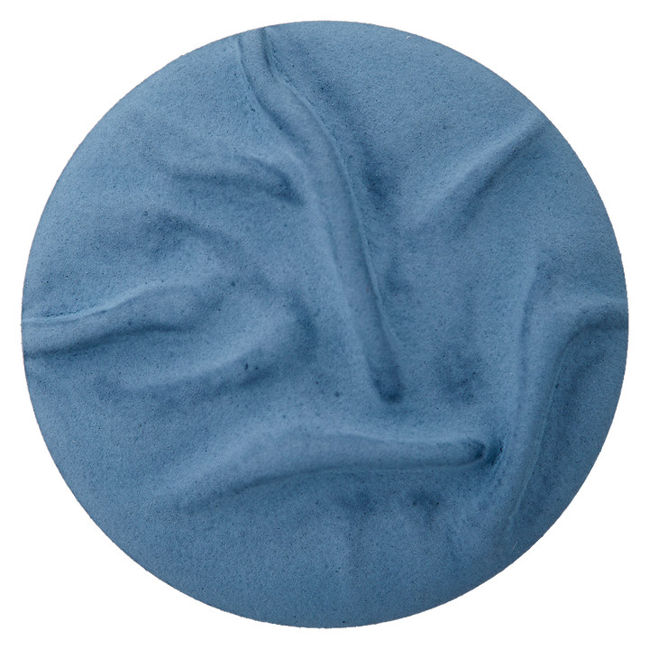Polyester button shank, 28mm, blue