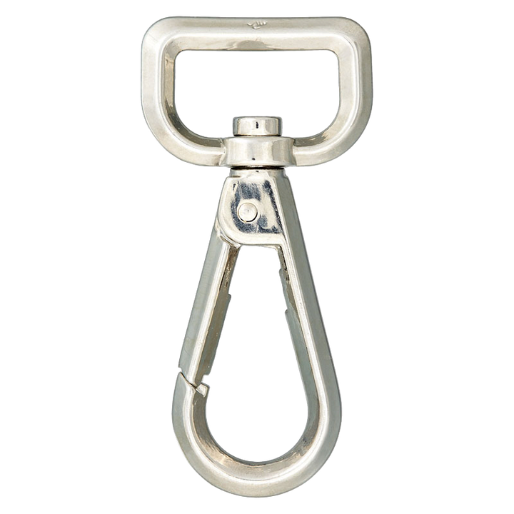 Snap hook 25mm silver