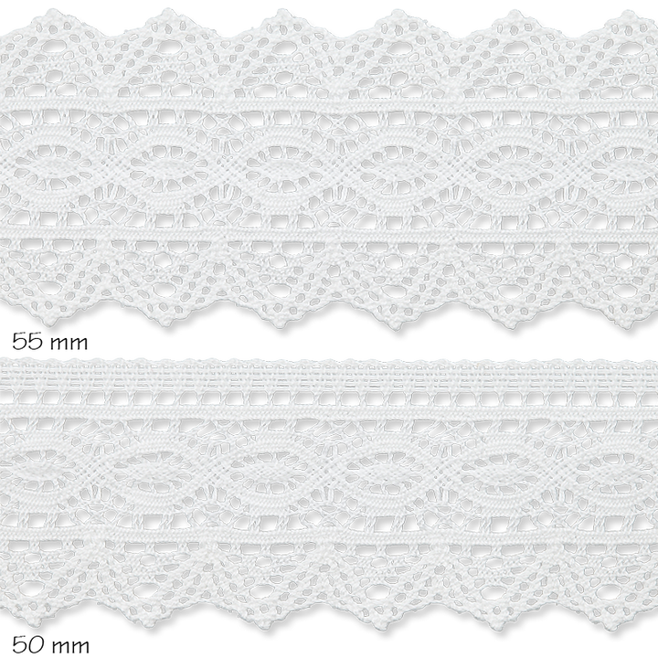 Cluny lace 55mm white