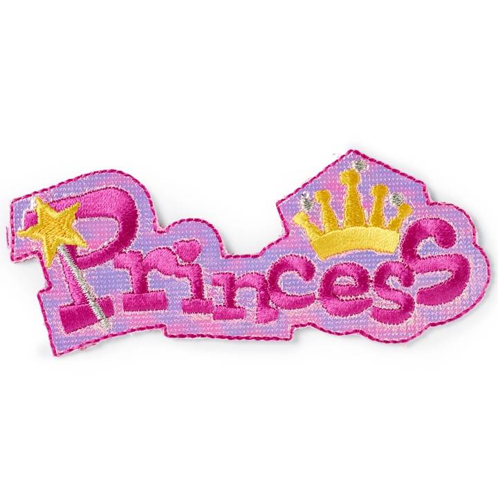 Applique princess, pink